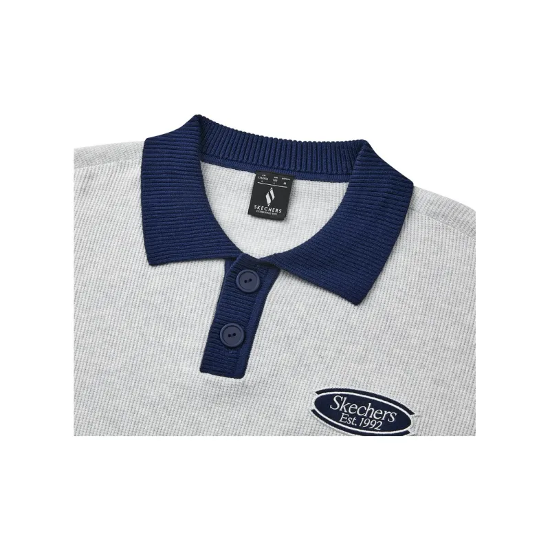 Skechers Colorful Sweatshirt Unisex Gray-3