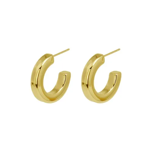 ANARTXY Surgical Steel Earrings Women's Gold
