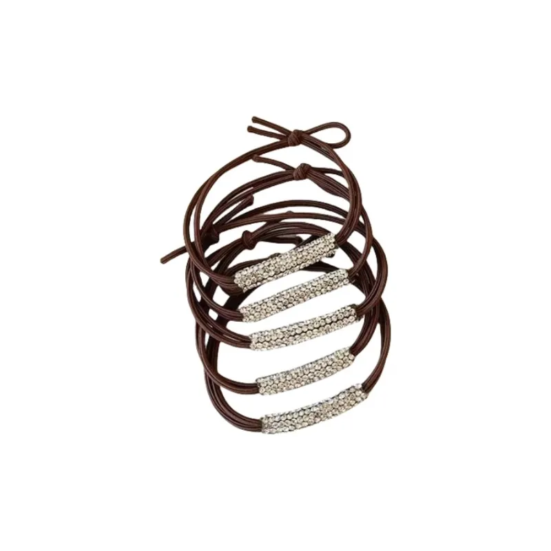 Danqin Elastic String Hair Tie Women's-9