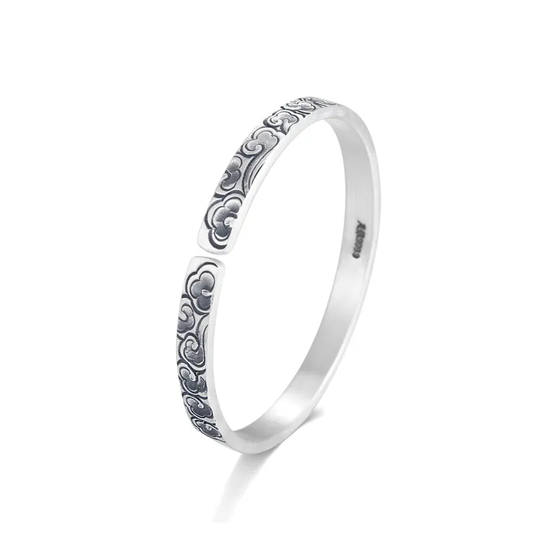 COLIMIDA S999 Fine Silver Sterling Silver Bracelets Unisex-0
