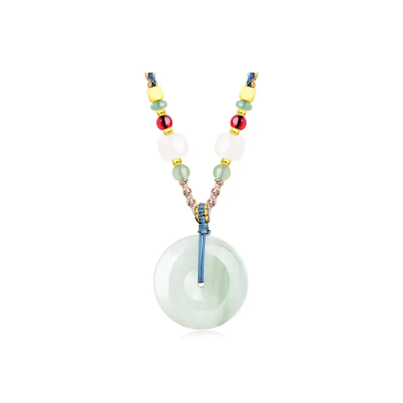 Emerald Dynasty Tianshan Jade Jade Necklaces Unisex-0