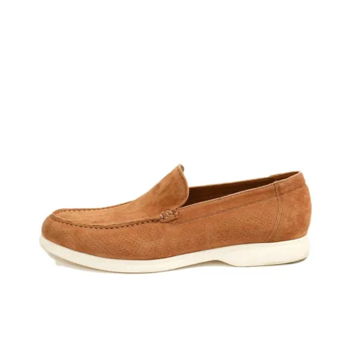 DIKENI Casual Shoes Men's Light Coffee
