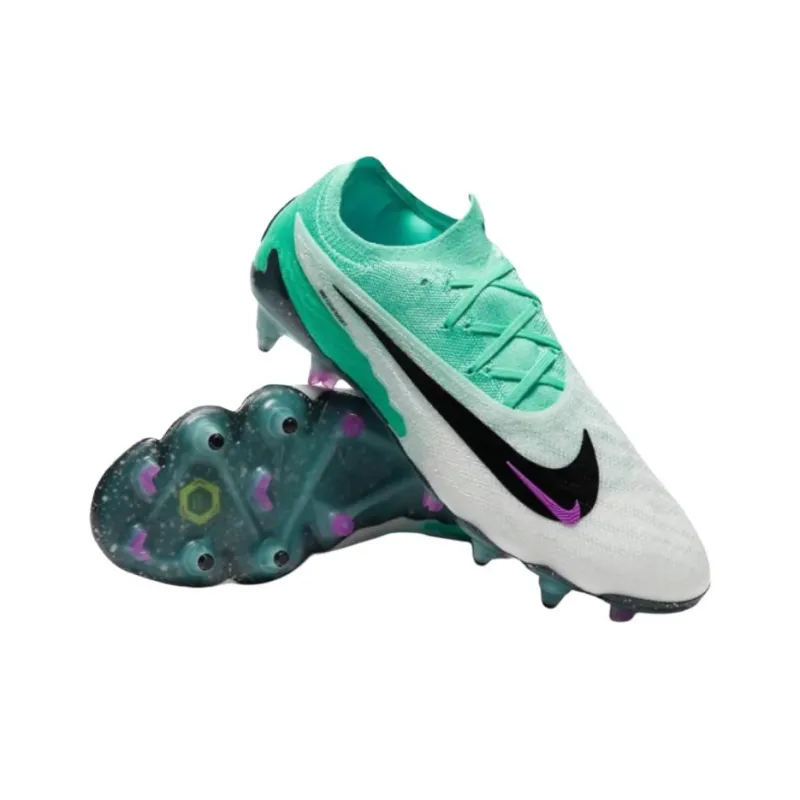 Nike SG Soft Ground Abrasion Resistant Soccer Shoes Men's Green-4