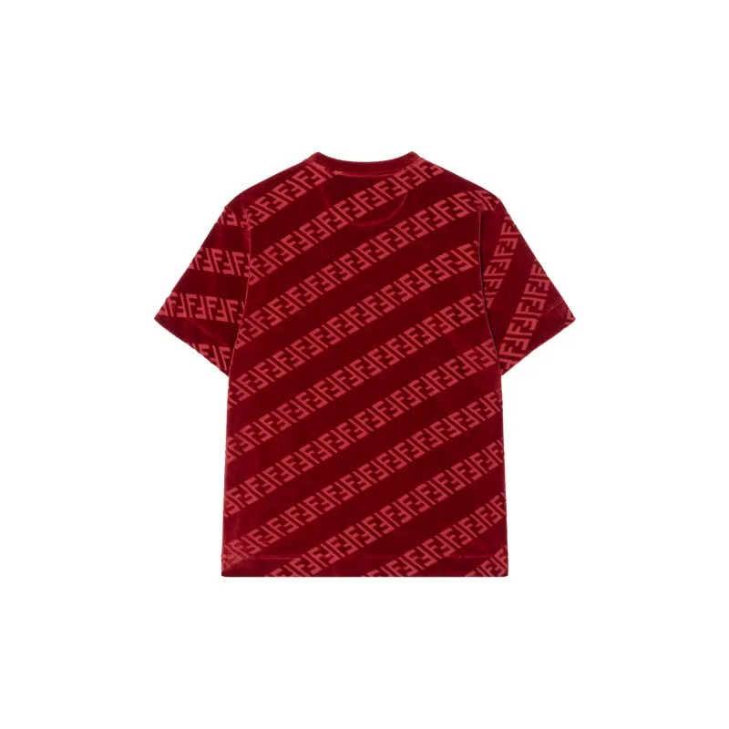 FENDI T Shirts Men Red-1