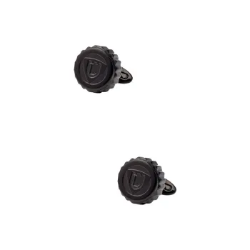 Lancaster Stainless Steel Cufflinks Men's Black