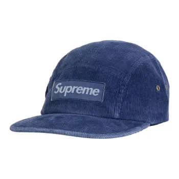 Supreme Corduroy Pocket Camp Cap Denim