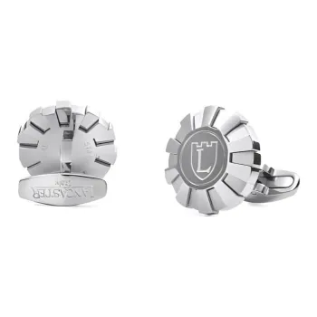 Lancaster Stainless Steel Cufflinks Men's Silver