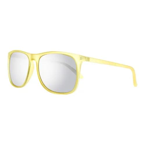 Polaroid Square Sunglasses Women's Yellow
