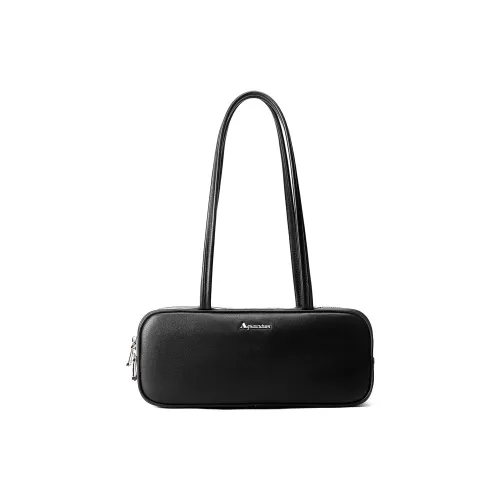 AQUASCUTUM Top Grain Cow Leather Baguette Bag Shoulder Bag Women's Multicolor
