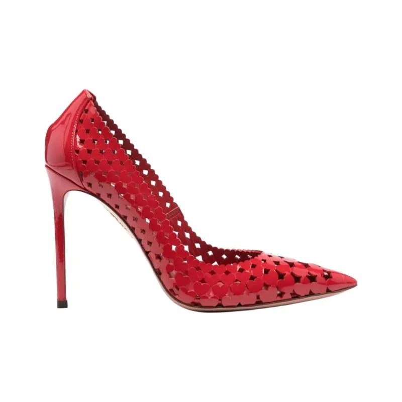 AQUAZZURA 105mm Amourose Pumps-1