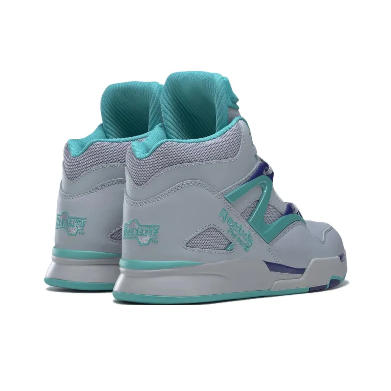 Reebok Pump Omni Zone Ii Bold Purple Classic Teal Cold Grey-3