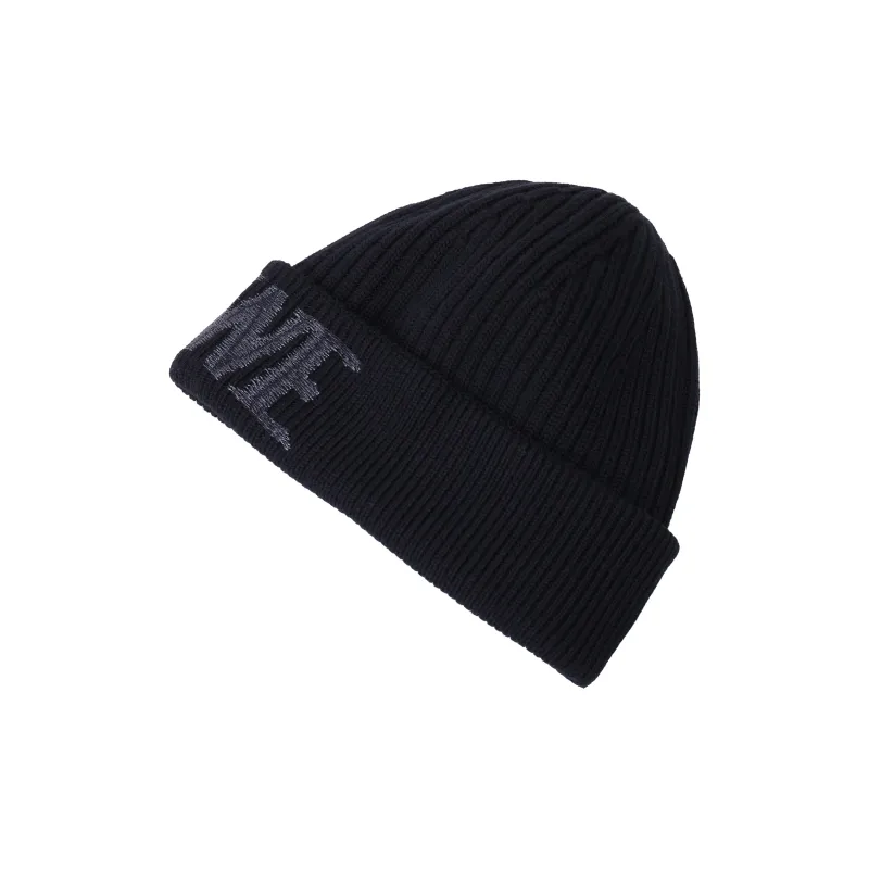 LOEWE Logo Embroidered Ribbed Knit Beanie-1