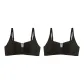 [2 Pack]Black+Black