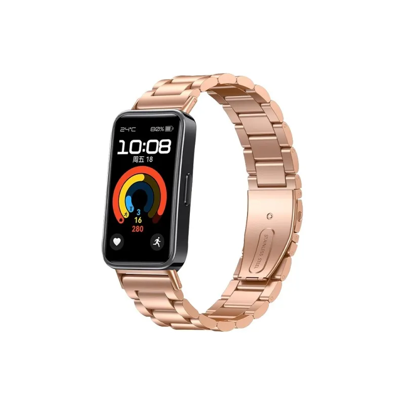 Fly Huawei Compatibility Watch Band Made Of Steel-7