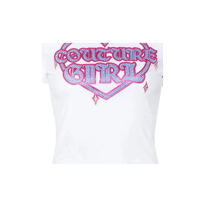 VERSACE JEANS COUTURE T Shirt Women's White-5