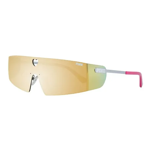 Victoria's Secret Metal Irregular Shape Sunglasses Women's Pink