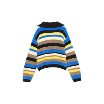 MUGUOGUOMU Sweater Women's Blue