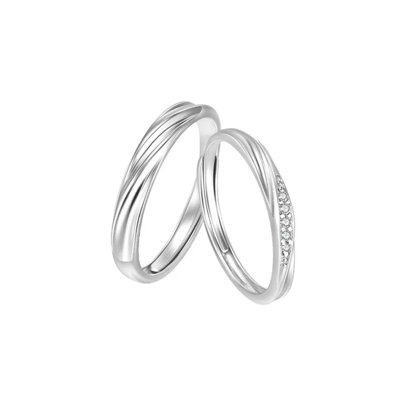 SINO GEM S925 Silver Rings Unisex-1