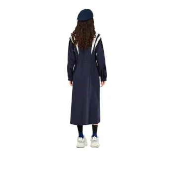 MUGUOGUOMU Long Sleeved Dresses Women's Collegiate Blue