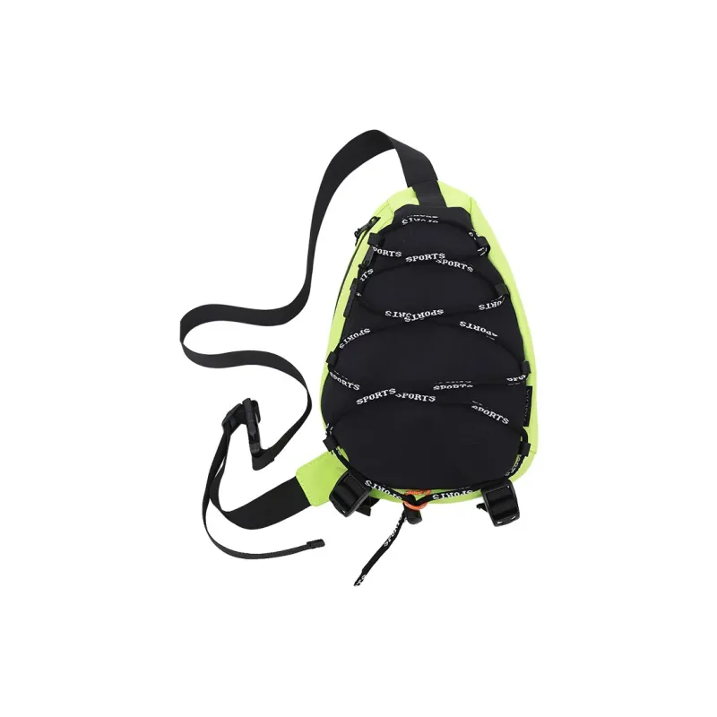 OUZIHUANG Nylon Sling Bag Small Size Men's Multicolor-0