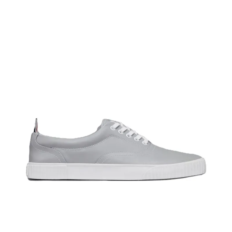THOM BROWNE· Vitello Skateboard Shoes Men's Gray-1