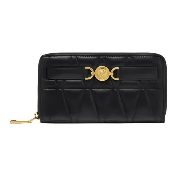 FANSIZHE Lambskin Wallet Women's Black