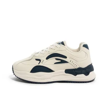 BABAYA KIDS Anti Slip Wear Resistant Low Top Chunky Sneakers Women's White Blue
