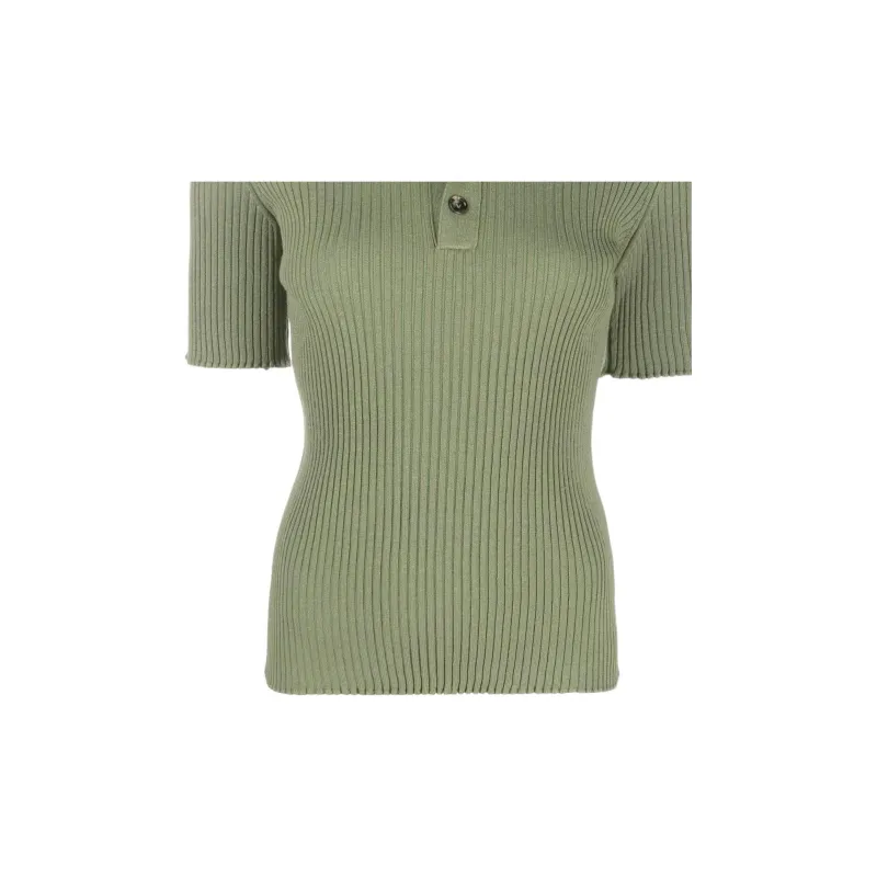 Bottega Veneta Polo Shirts Women's Green-4