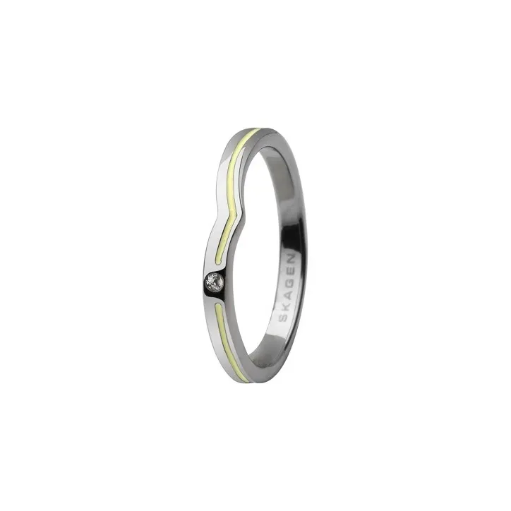 SKAGEN Steel Rings Women's Yellow-0