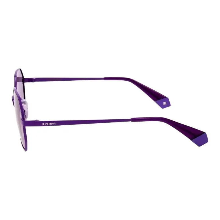 Polaroid Irregular Shape Sunglasses Unisex Purple-2