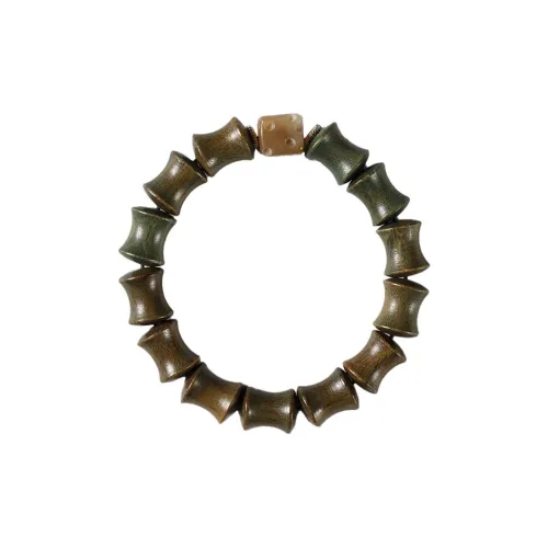 Jinghua Record Green Sandalwood Bracelets Unisex