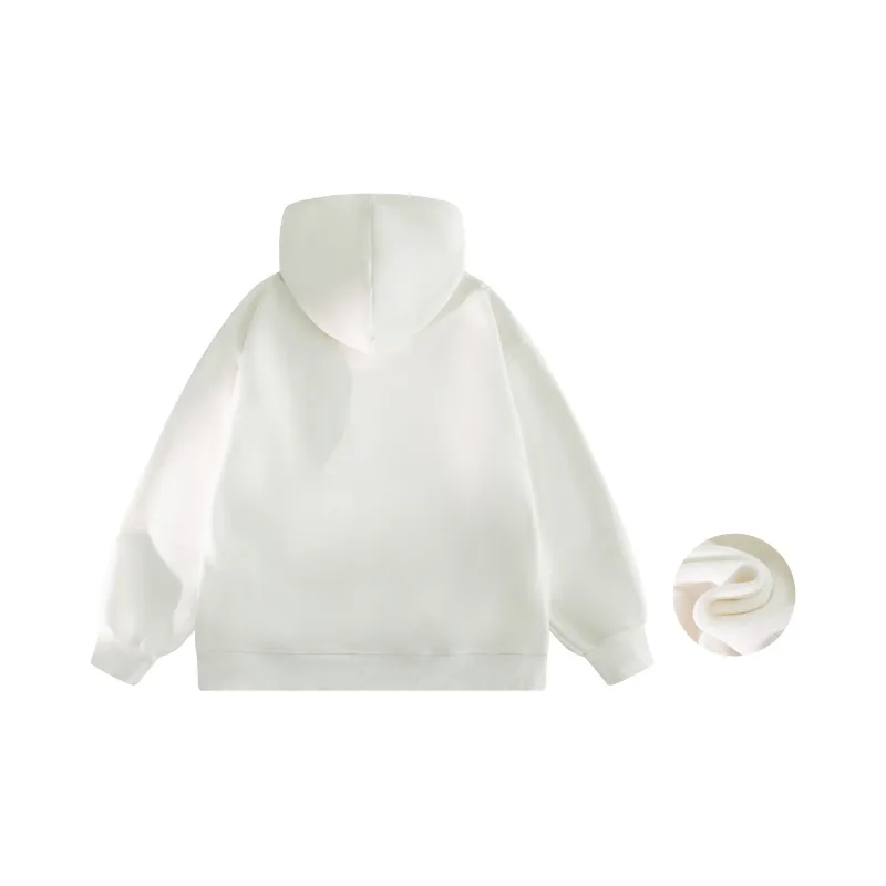 GROW DATE Sweatshirt Unisex White-25