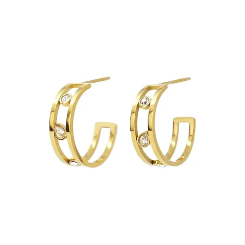 ANARTXY Surgical Steel Earrings Women's Blue/Pink/Gold/Silver