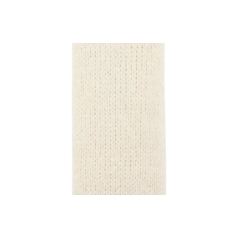 CELINE Striped Scarf In Chunky Mohair And Wool-1