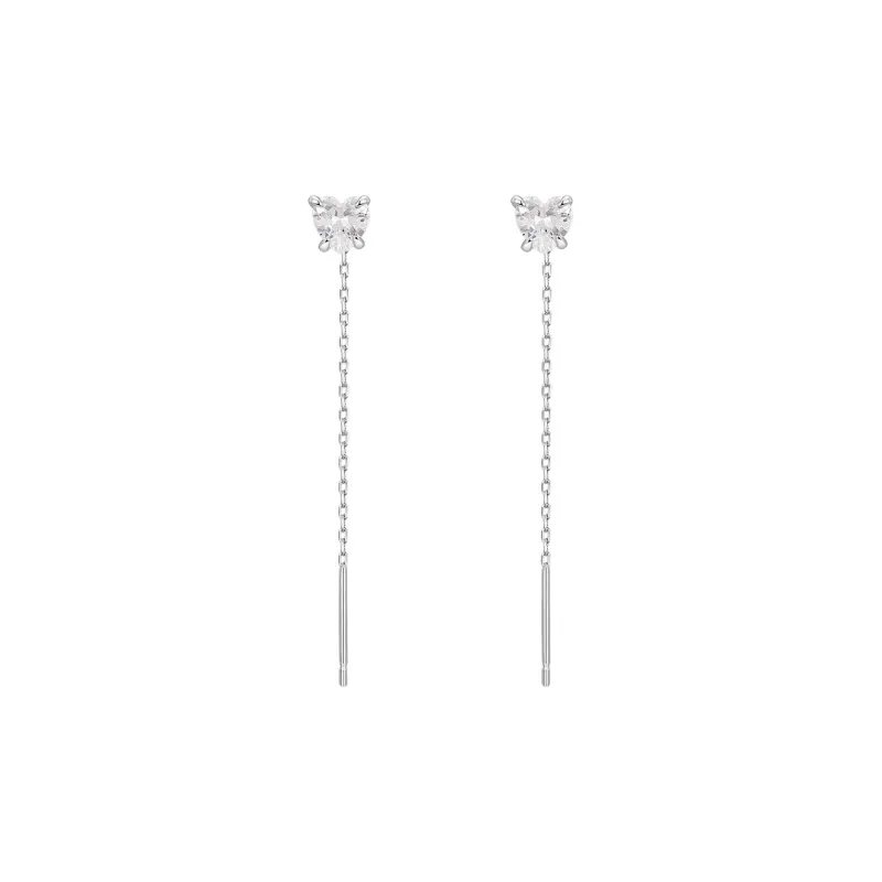 MCK 999 Fine Silver Drop Earrings Women's-6