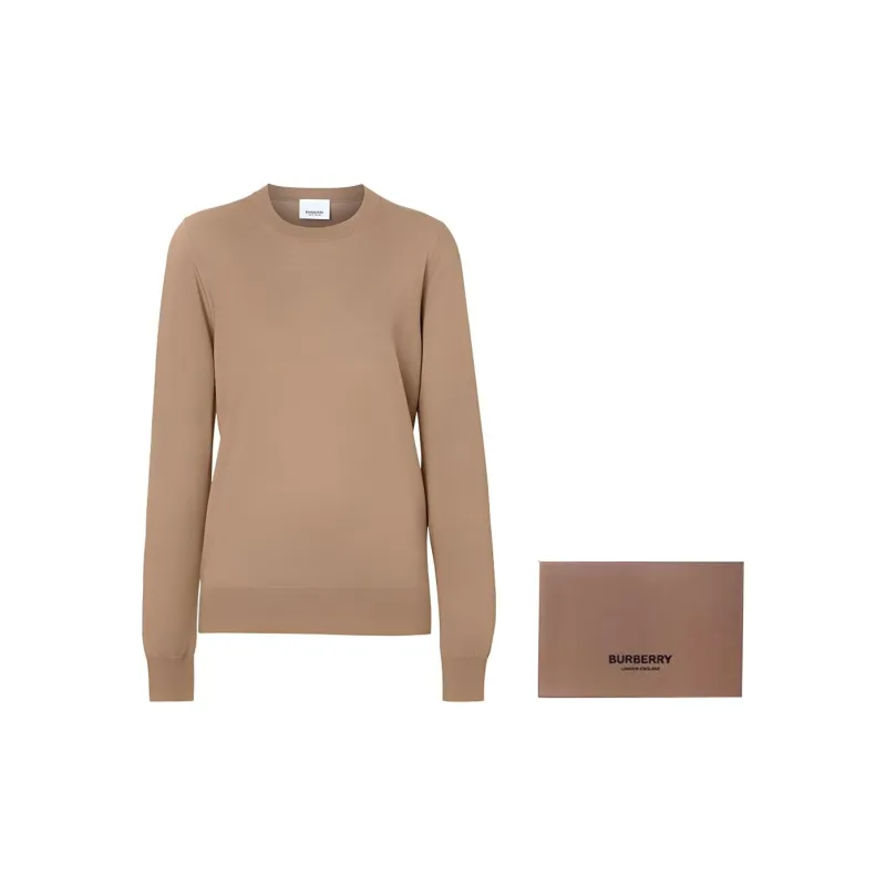 Burberry FW23 Knitwear Women's Light Brown-8