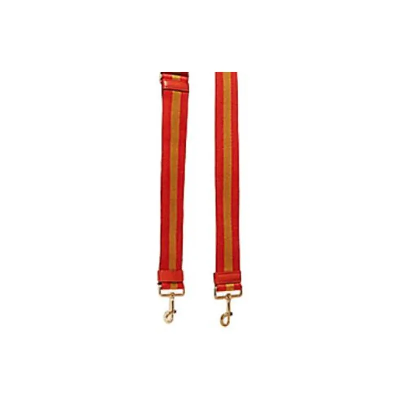 COACH Rayon Webbing Bag Strap Women's Orange Red-1