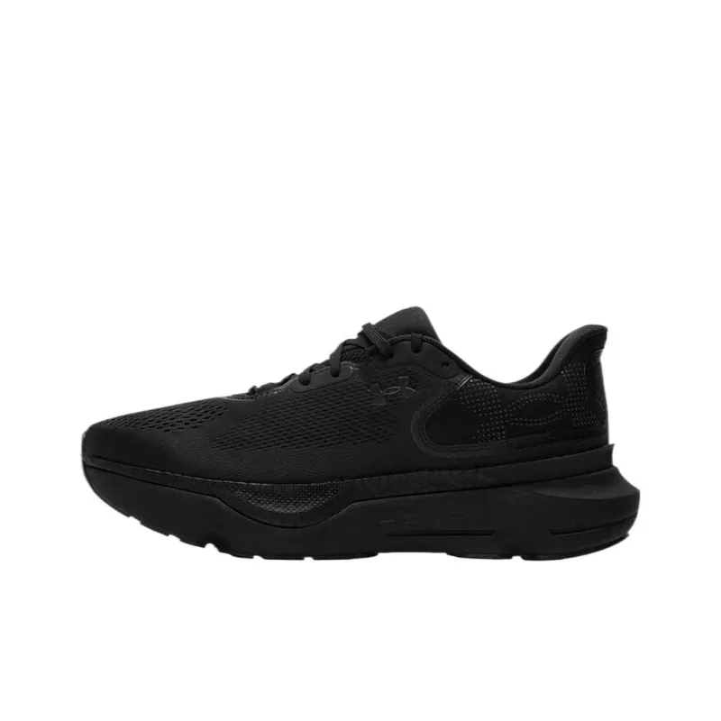 Under Armour Infinite Pro Anti Slip Wear Resistant Low Top Running Shoes Men's Black-0