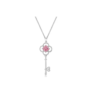 DARA S925 Silver Necklaces Women's