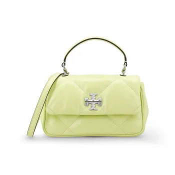 TORY BURCH Kira Cow Leather Handbag Shoulder Bag Crossbody Bag Women's Lime Green
