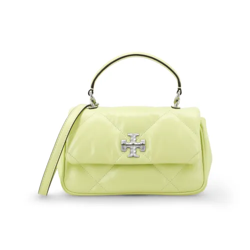 TORY BURCH Kira Cow Leather Handbag Shoulder Bag Crossbody Bag Women's Lime Green