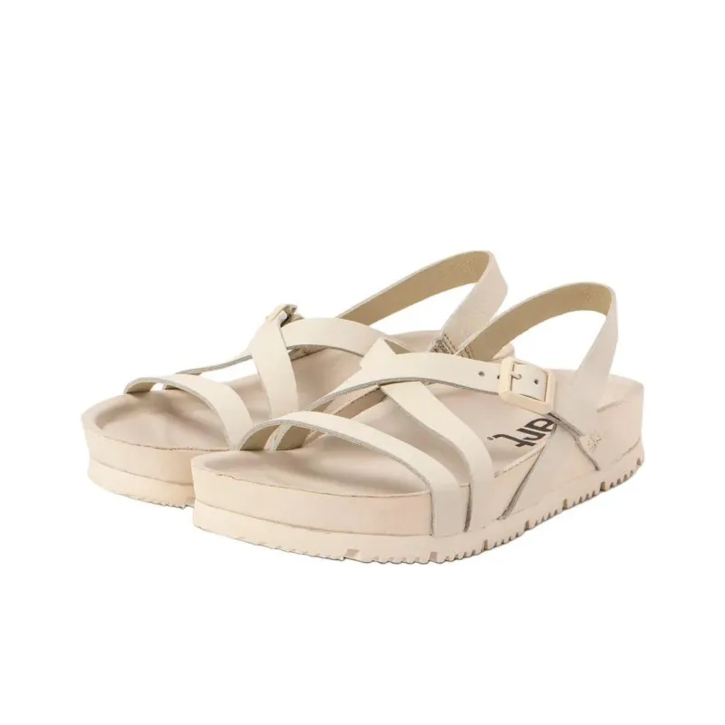 Art BURDEOS Strap Sandals Women's Beige-1