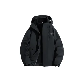 ROBINHOOD Water Resistant Windproof Breathable Warm Water Repellent Windbreaker Jacket Unisex