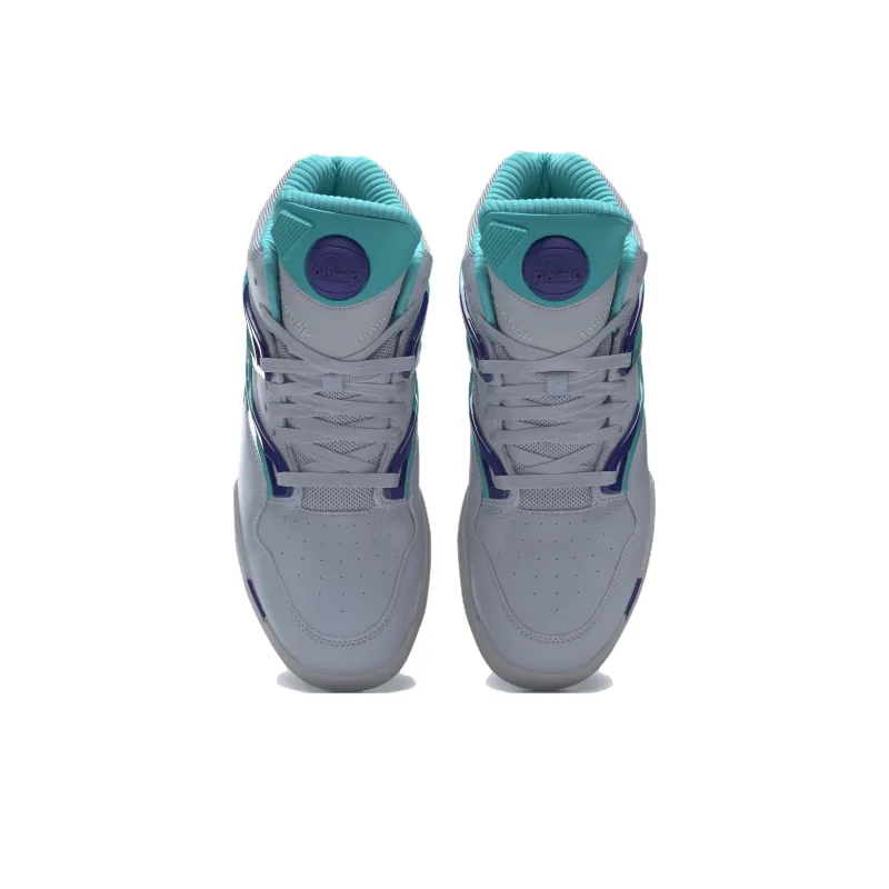 Reebok Pump Omni Zone Ii Bold Purple Classic Teal Cold Grey-4