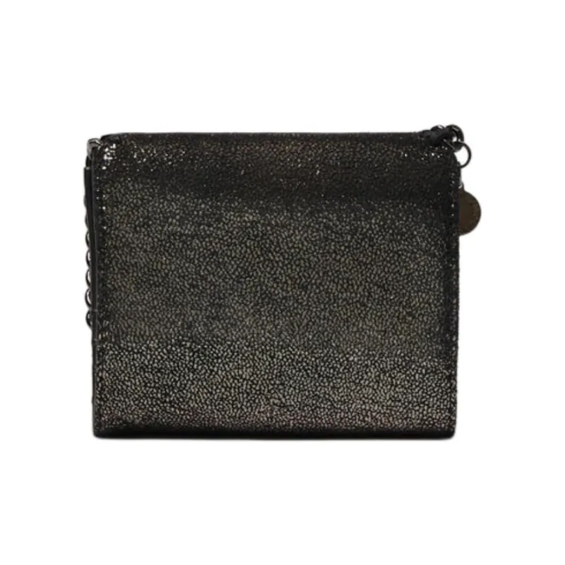 Stella McCartney Chain Link Trim Small Flap Wallet-2