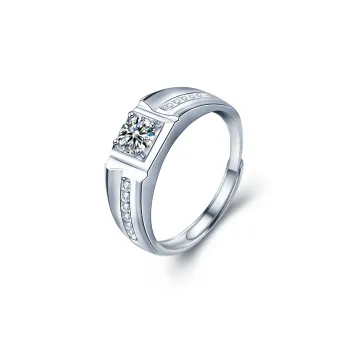 WUMZK 925 Sterling Silver Rings Men's