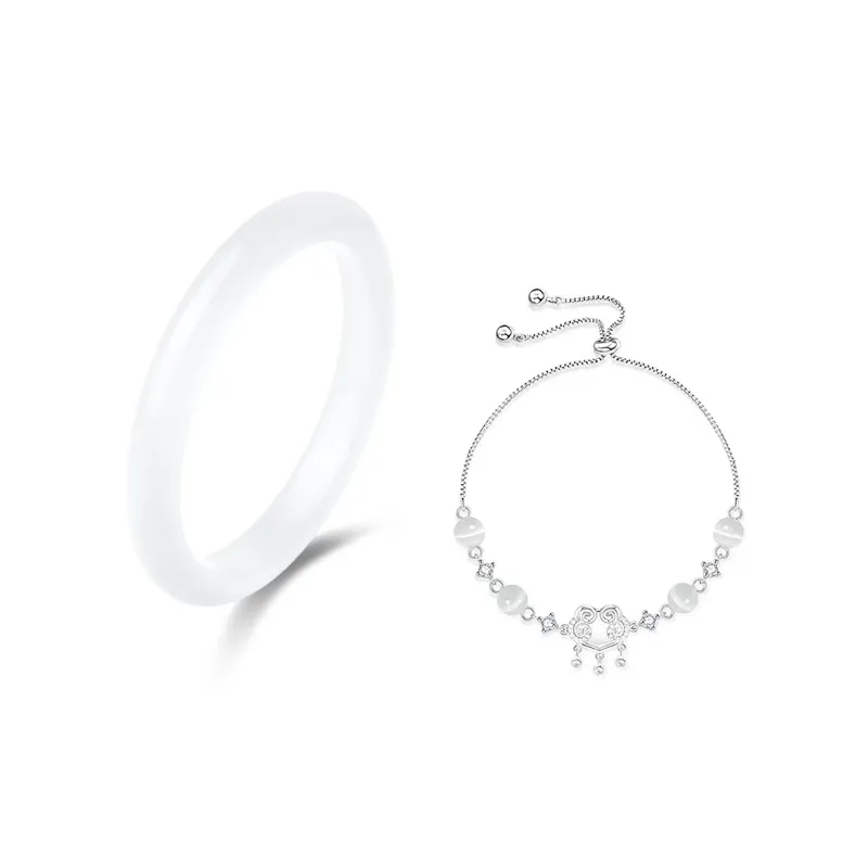 GIFU Glass Cat Eye Bangles Women's-0