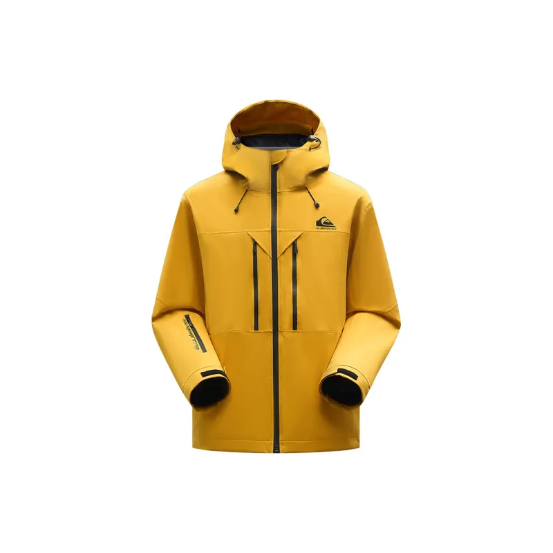 Quiksilver Hiking And Beach Rafting Water-Resistant Windproof Warm And Rainproof Windbreaker Jacket Unisex-1