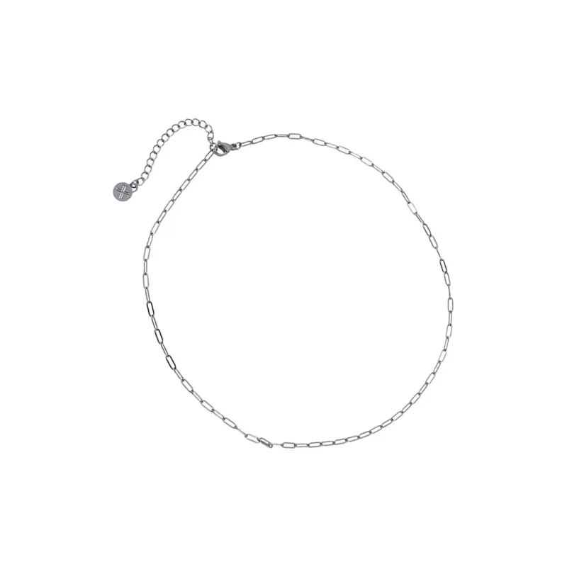 ANARTXY Steel Necklaces Women's Silver-1