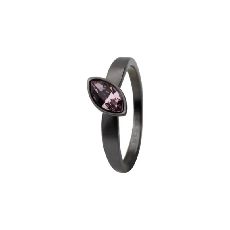 SKAGEN Steel Rings Women's Black-0